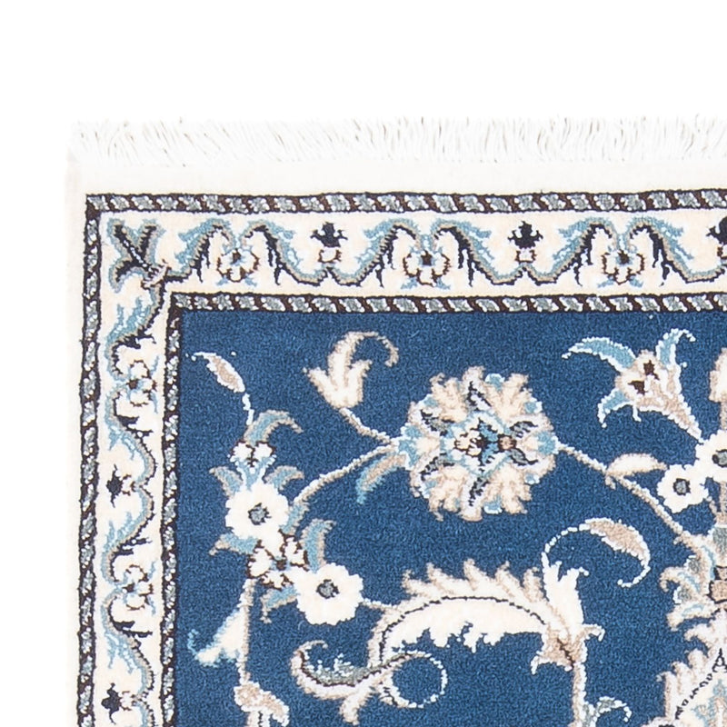 Perzisch tapijt - Nain - 140 x 90 cm - blauw