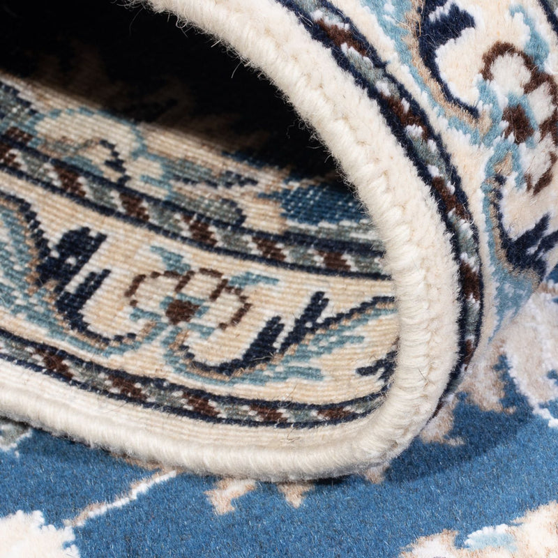 Perzisch tapijt - Nain - 140 x 90 cm - blauw