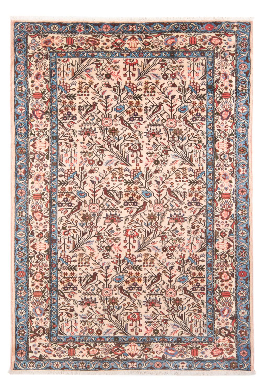 Perzisch Tapijt - Nomadisch - 196 x 130 cm - beige