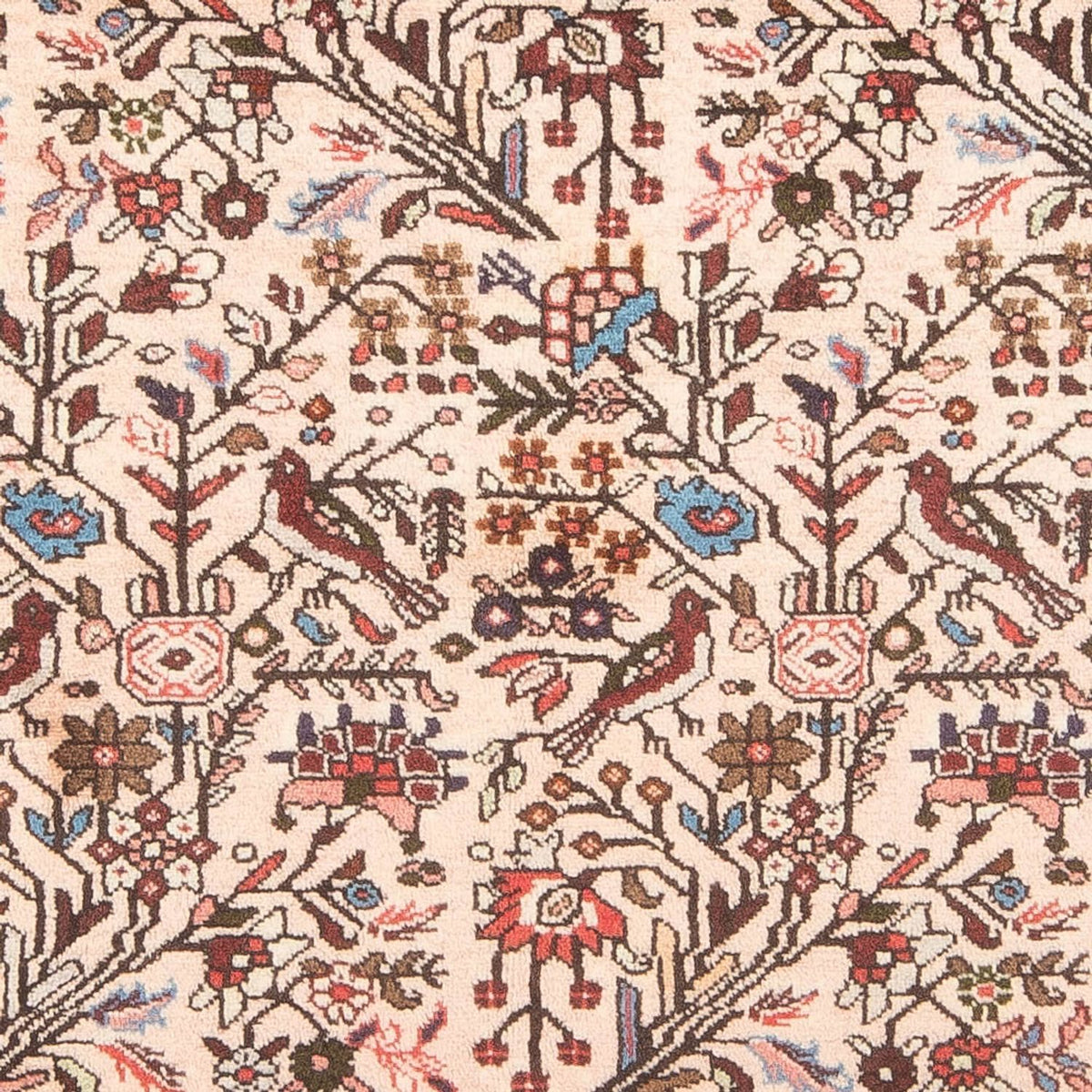 Perzisch Tapijt - Nomadisch - 196 x 130 cm - beige