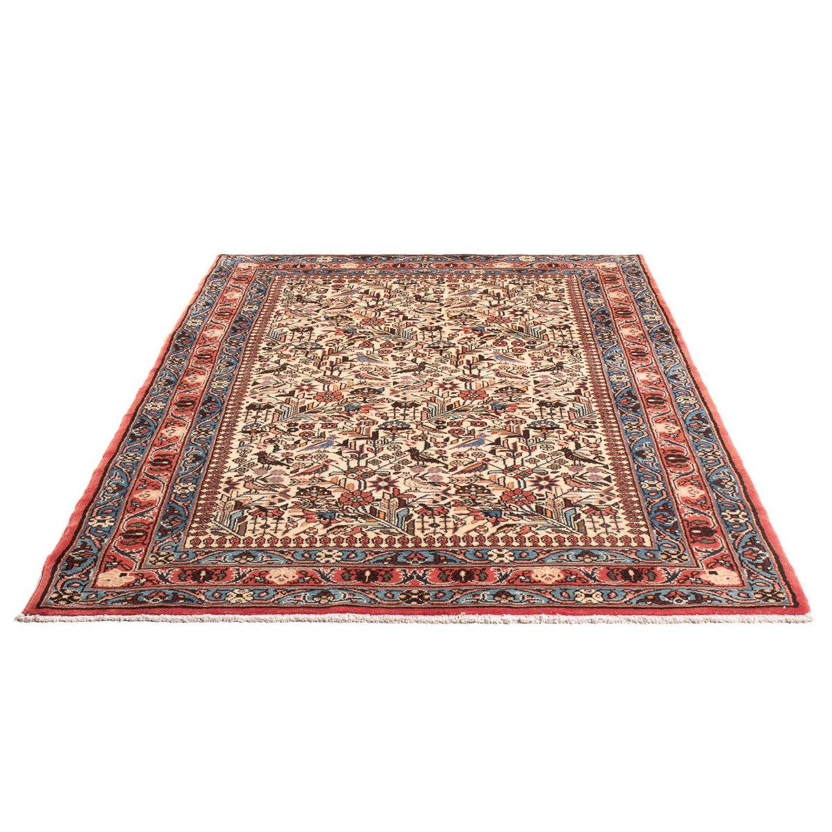 Perzisch Tapijt - Nomadisch - 198 x 135 cm - beige