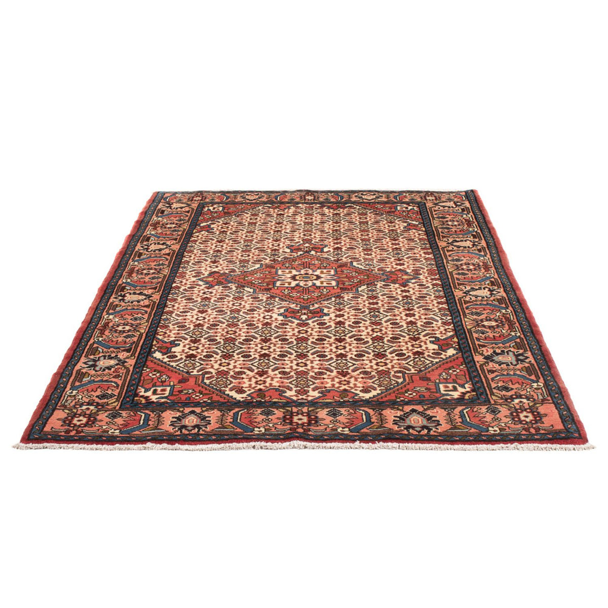 Perzisch Tapijt - Nomadisch - 195 x 132 cm - beige