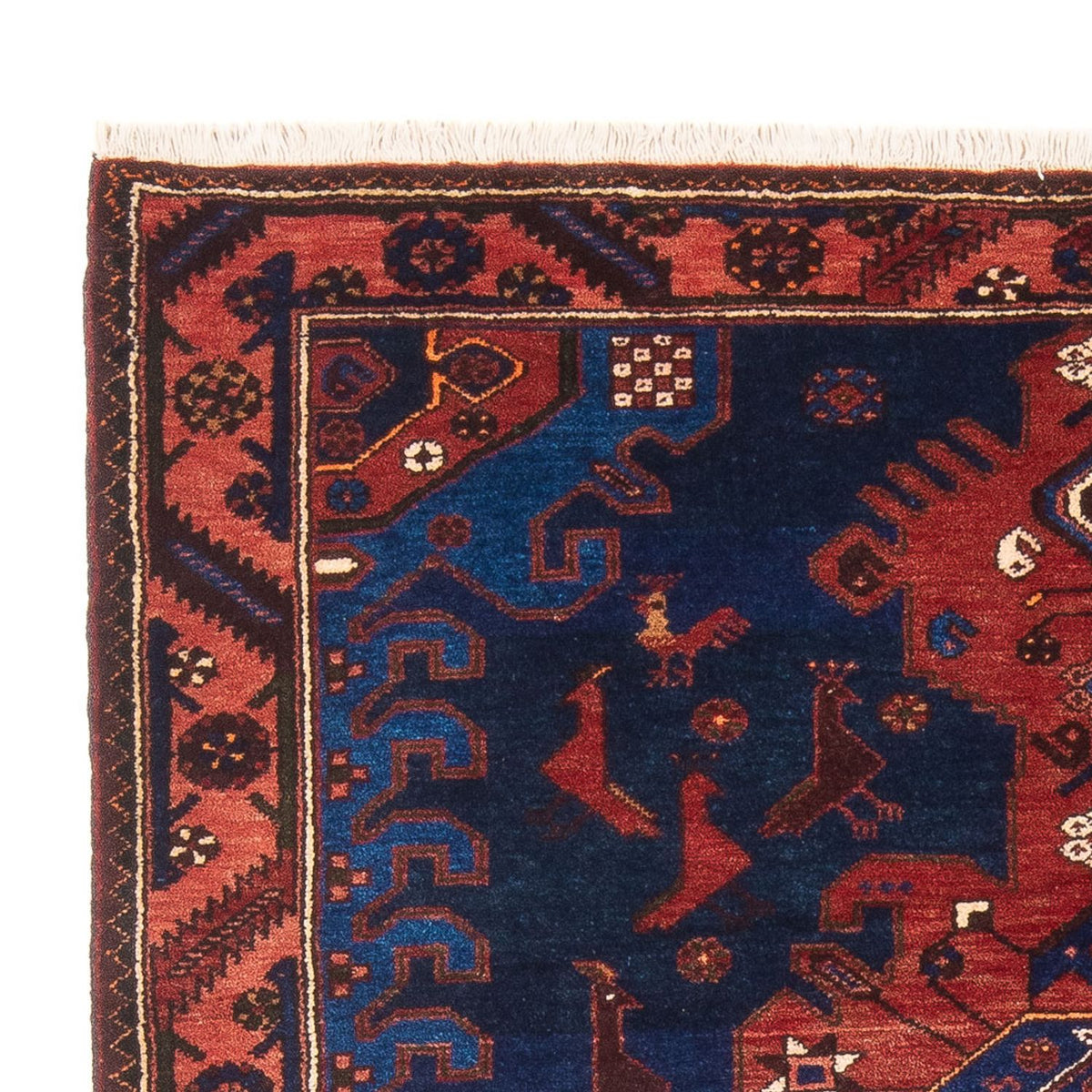 Perzisch Tapijt - Nomadisch - 197 x 136 cm - blauw