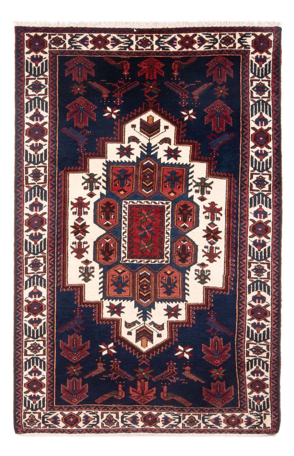 Perzisch Tapijt - Nomadisch - 202 x 125 cm - donkerblauw