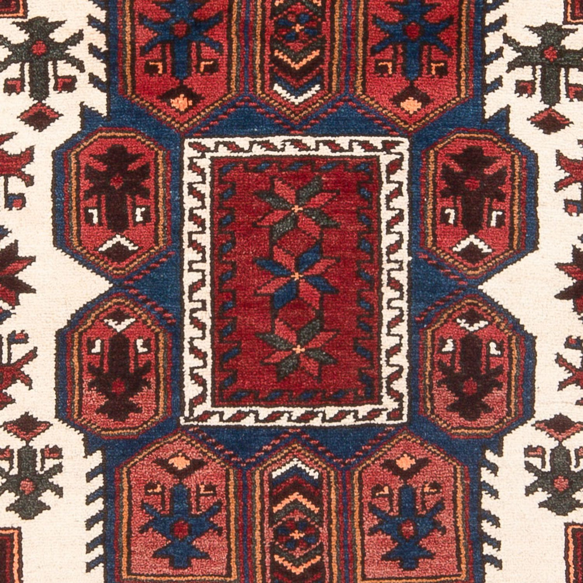 Perzisch Tapijt - Nomadisch - 202 x 125 cm - donkerblauw