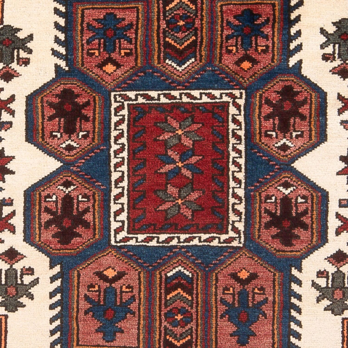 Perzisch Tapijt - Nomadisch - 205 x 128 cm - donkerblauw