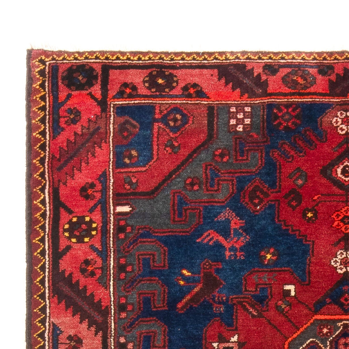 Perzisch Tapijt - Nomadisch - 196 x 136 cm - blauw