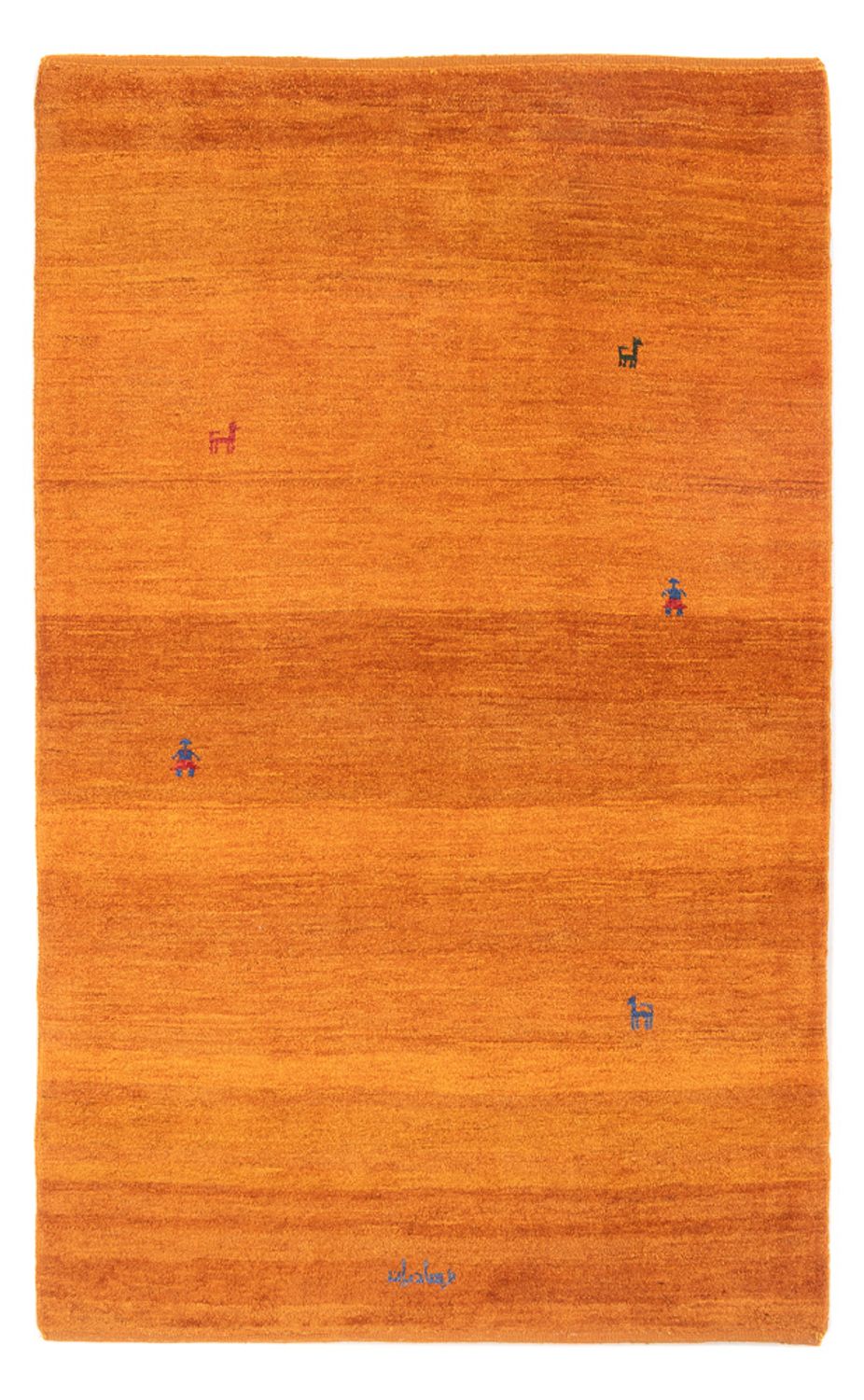 Gabbeh tapijt - Perzisch - 175 x 119 cm - oranje