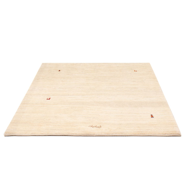 Gabbeh tapijt - Perzisch - 167 x 125 cm - wit  crème