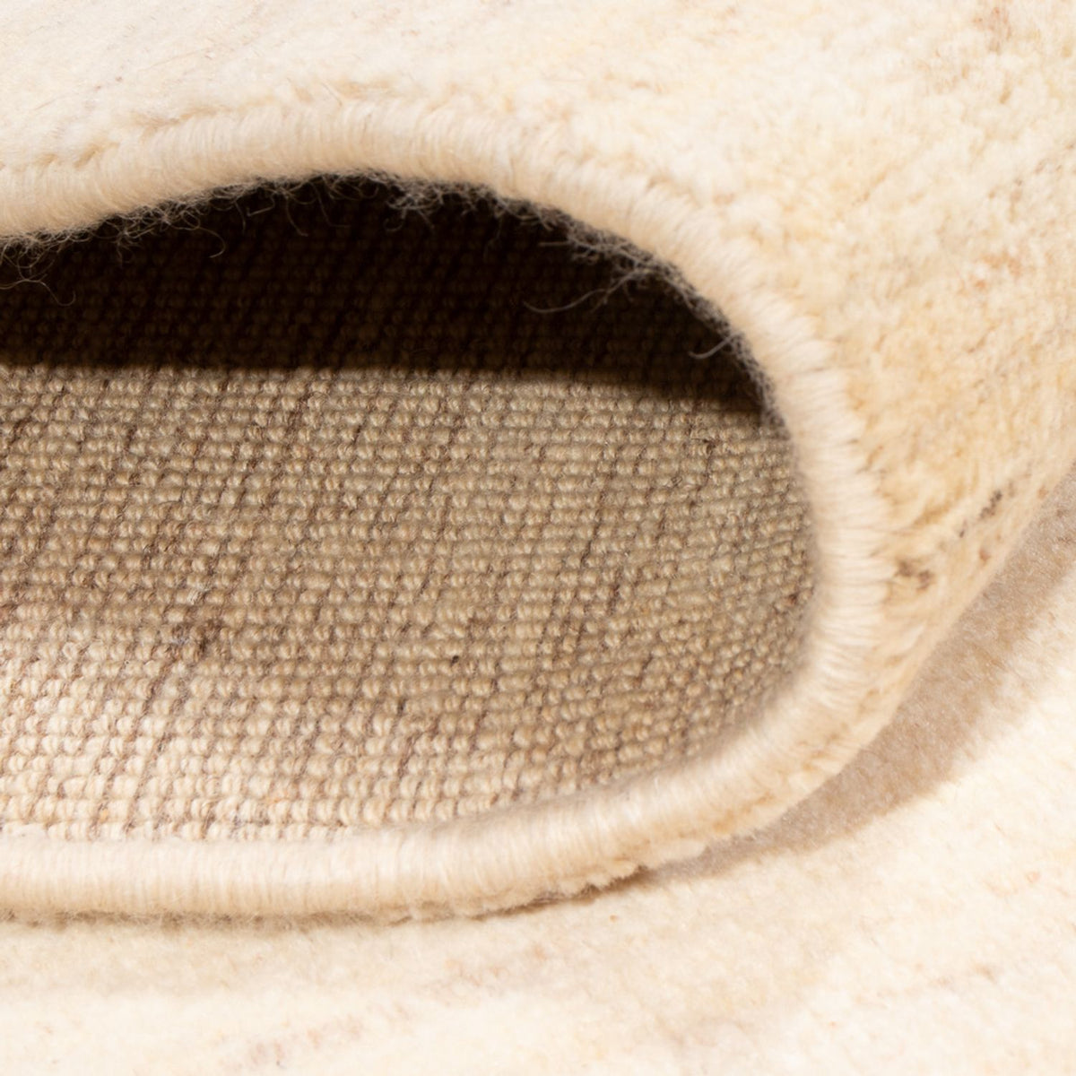 Gabbeh tapijt - Perzisch - 176 x 120 cm - wit  crème