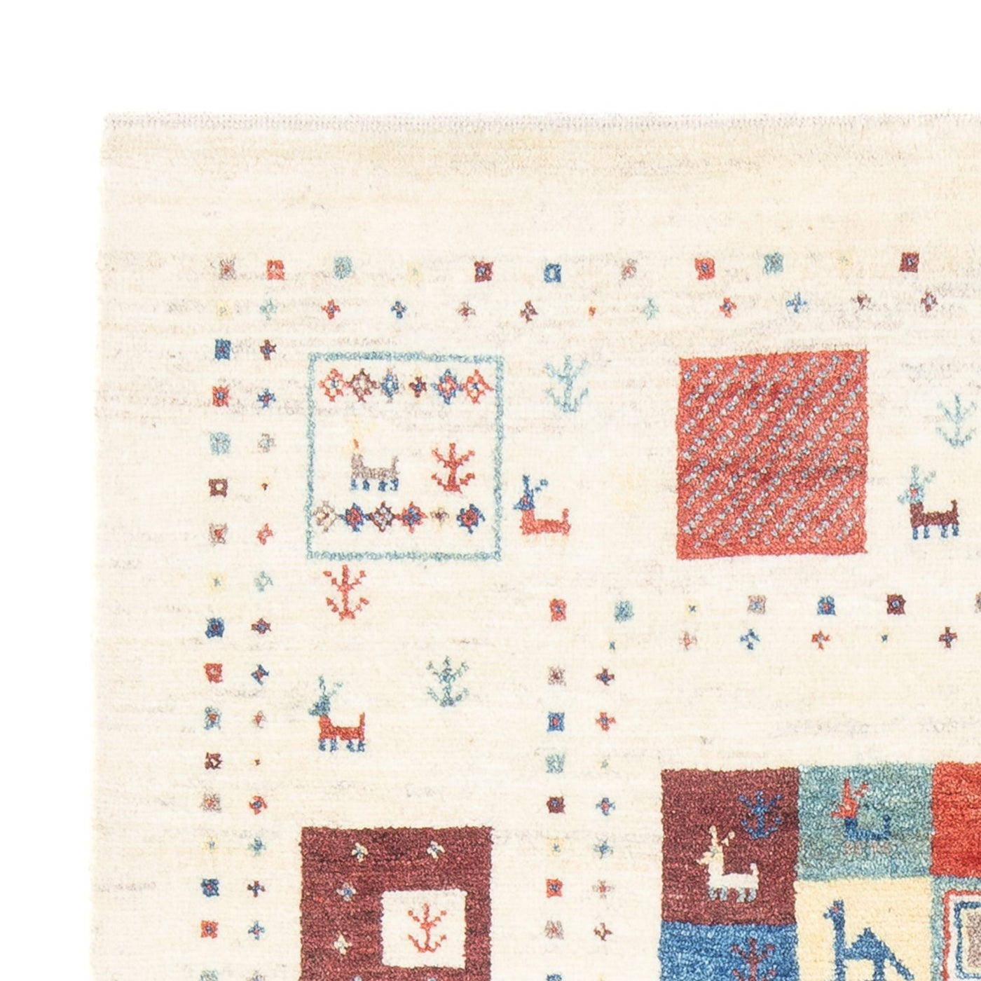 Perzische Gabbeh Tapijt 170x120cm - Perserteppich Wollteppich