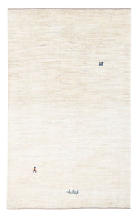 Gabbeh tapijt - Perzisch - 163 x 110 cm - lichtgrijs