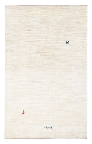 Gabbeh tapijt - Perzisch - 163 x 110 cm - lichtgrijs