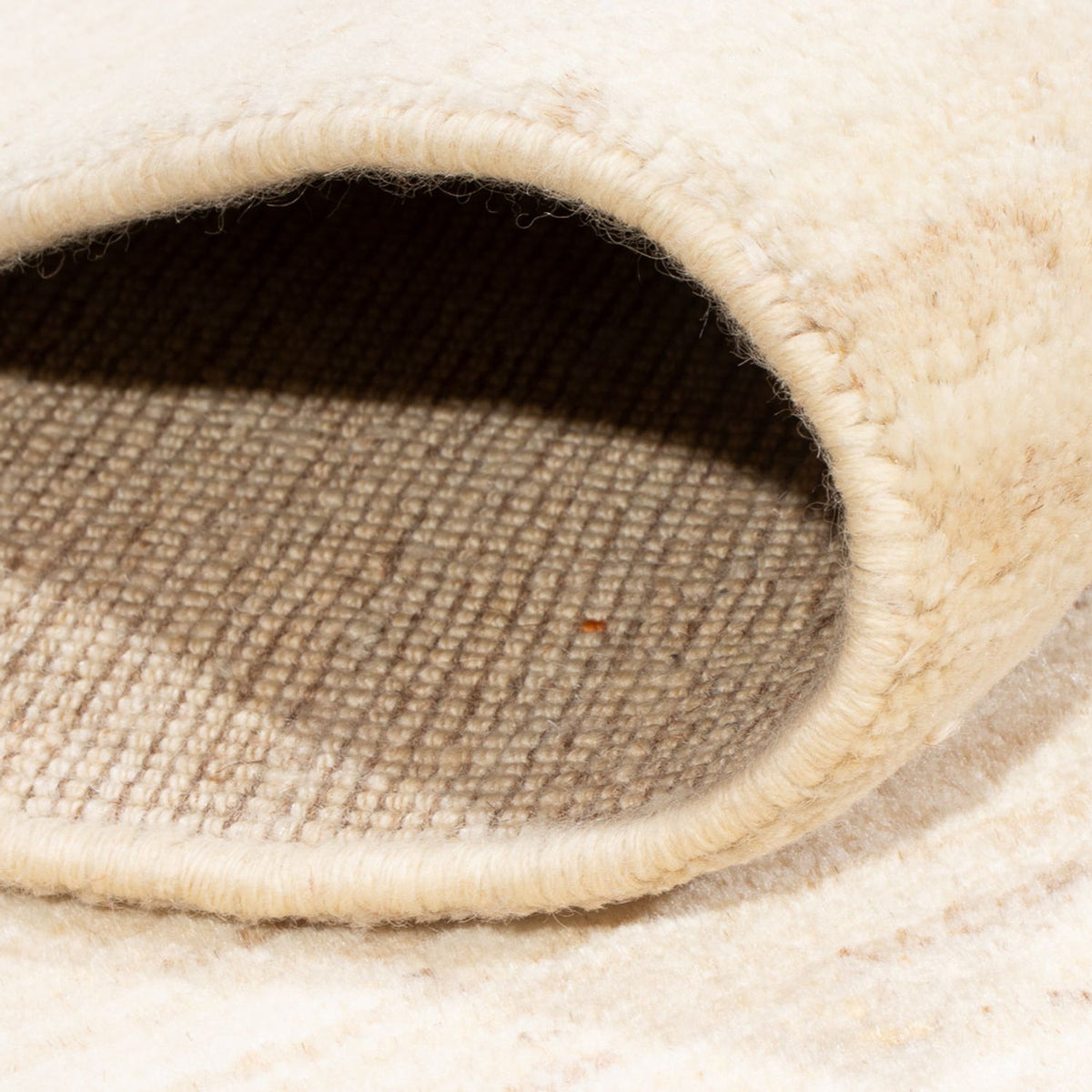 Gabbeh tapijt - Perzisch - 163 x 110 cm - lichtgrijs