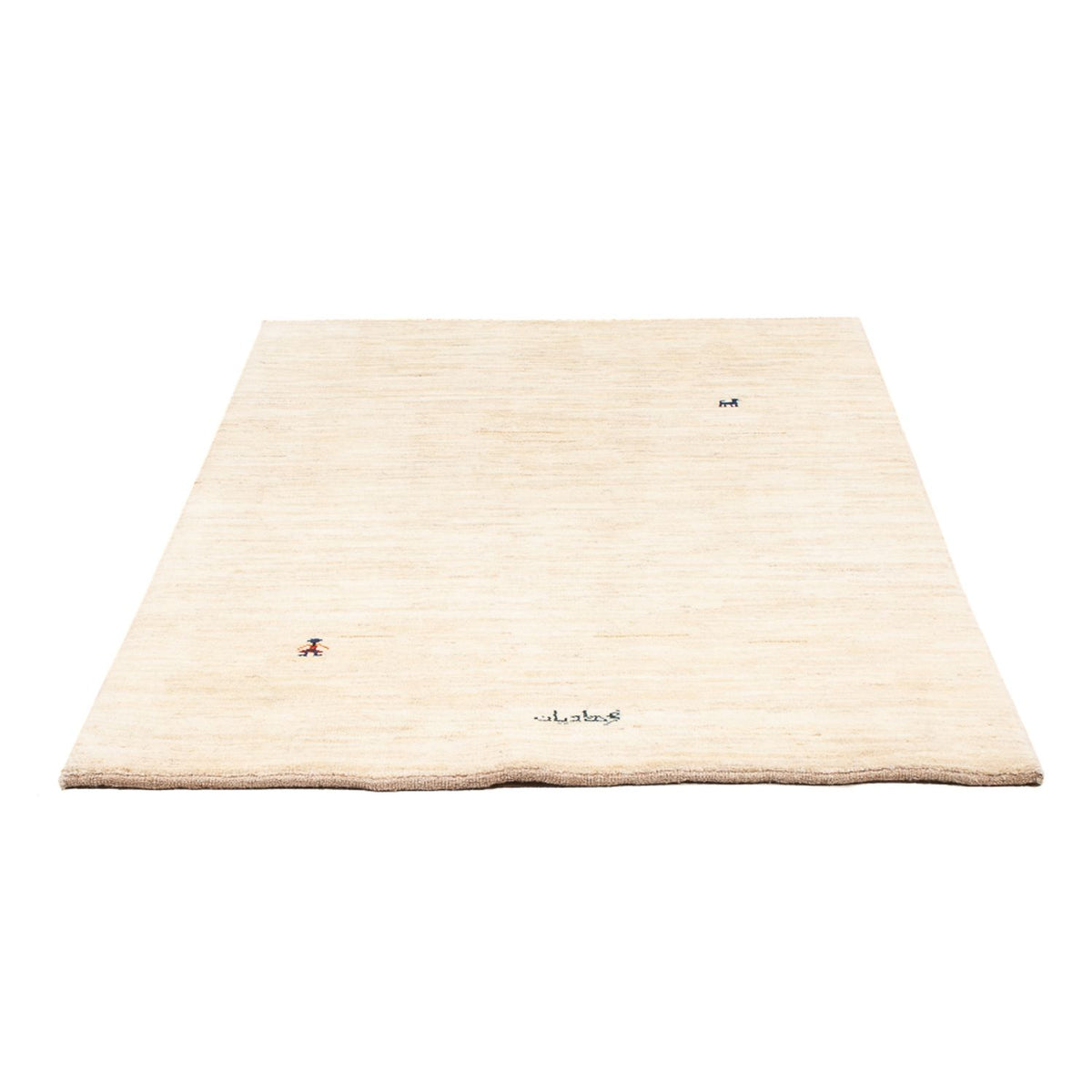 Gabbeh tapijt - Perzisch - 163 x 110 cm - lichtgrijs