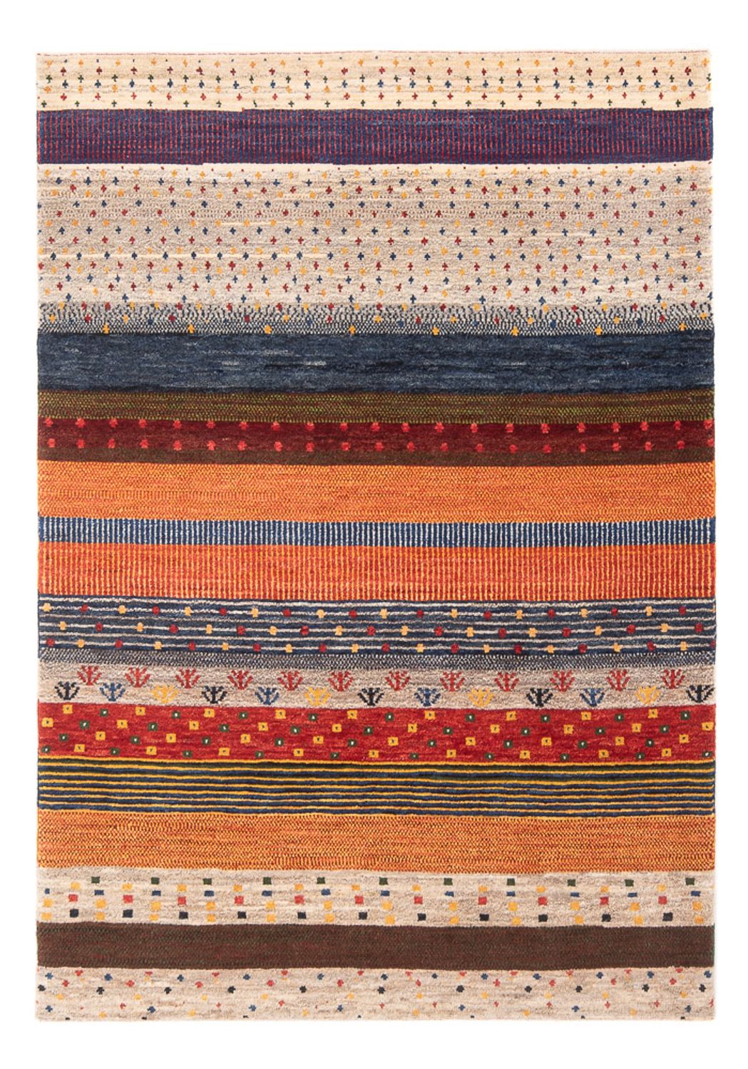 Gabbeh tapijt - Perzisch - 177 x 123 cm - veelkleurig
