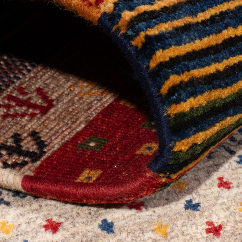 Gabbeh tapijt - Perzisch - 177 x 123 cm - veelkleurig