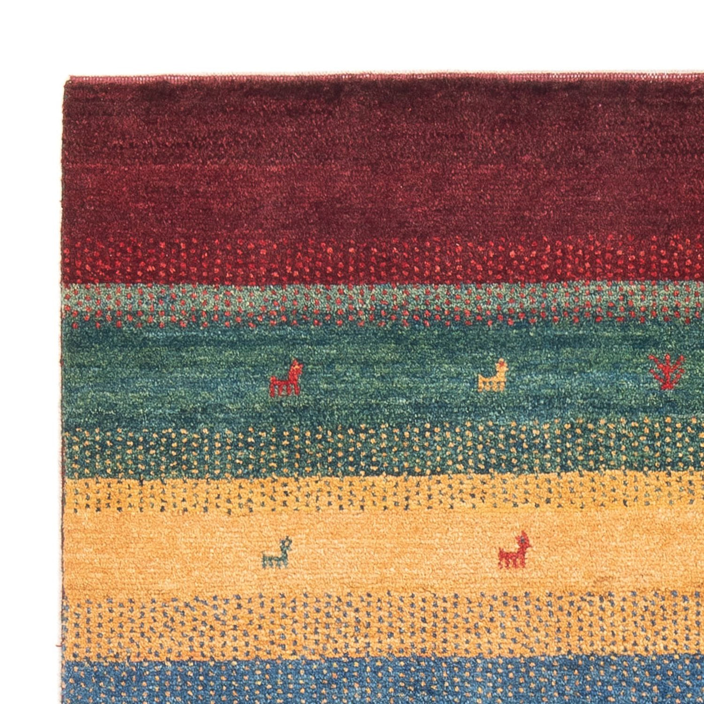 Perzische Gabbeh Tapijt 160x120cm - Perserteppich Wollteppich
