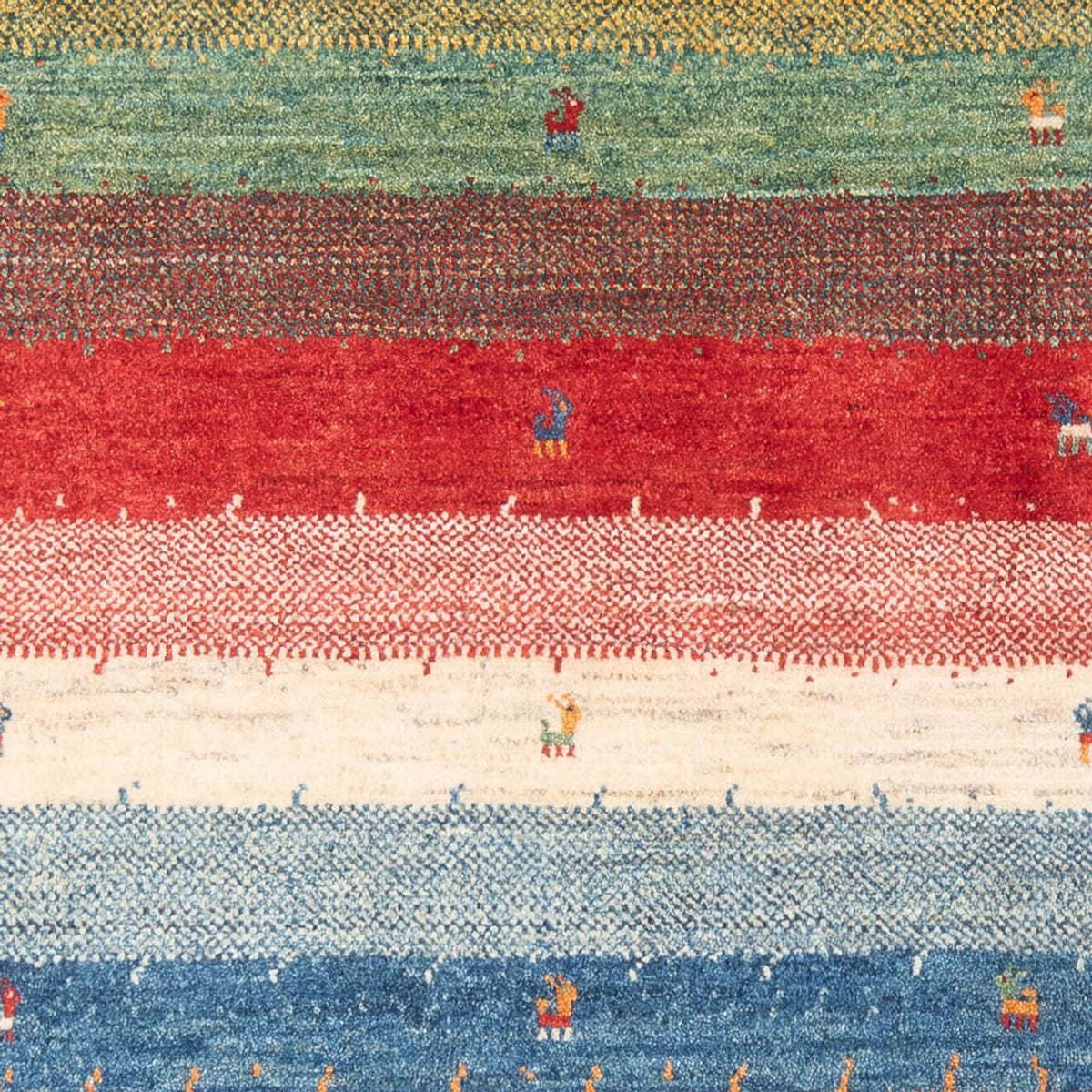 Gabbeh tapijt - Perzisch - 180 x 120 cm - veelkleurig