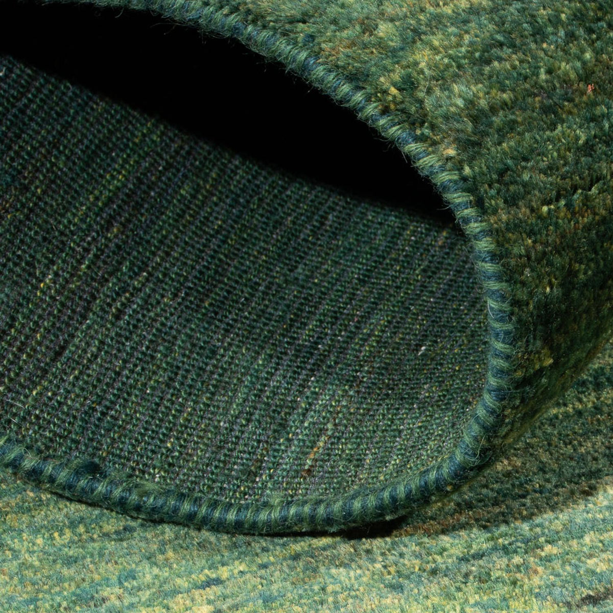 Gabbeh tapijt - Perzisch - 182 x 116 cm - mintgroen