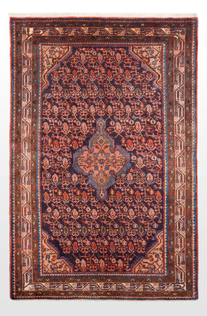 Perzisch Tapijt - Nomadisch - 215 x 132 cm - donkerblauw