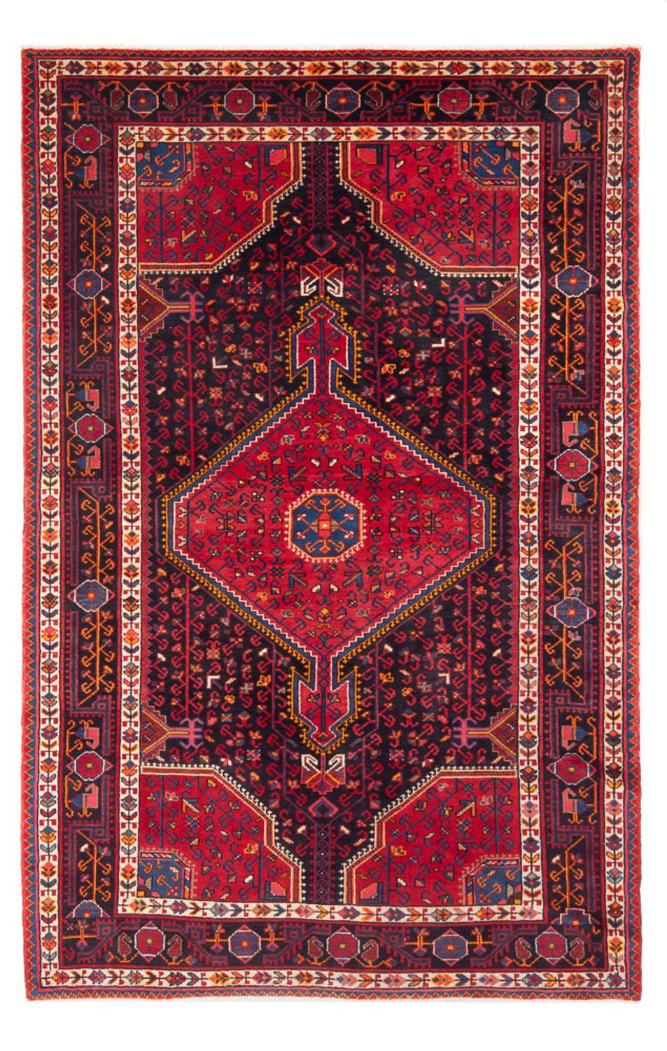Perzisch Tapijt - Nomadisch - 230 x 136 cm - donkerblauw