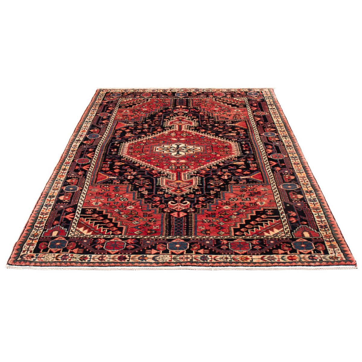 Loper Perzisch Tapijt - Nomadisch - 224 x 129 cm - donkerblauw