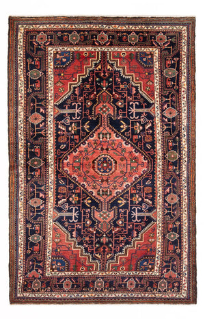 Perzisch Tapijt - Nomadisch - 215 x 137 cm - donkerblauw