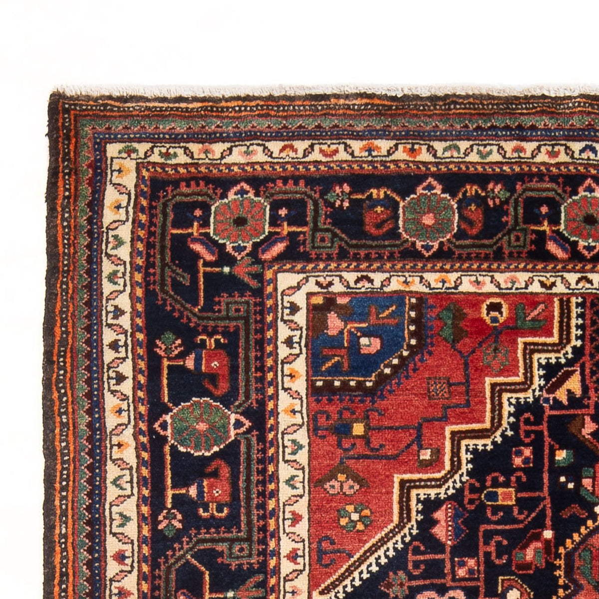 Perzisch Tapijt - Nomadisch - 215 x 137 cm - donkerblauw