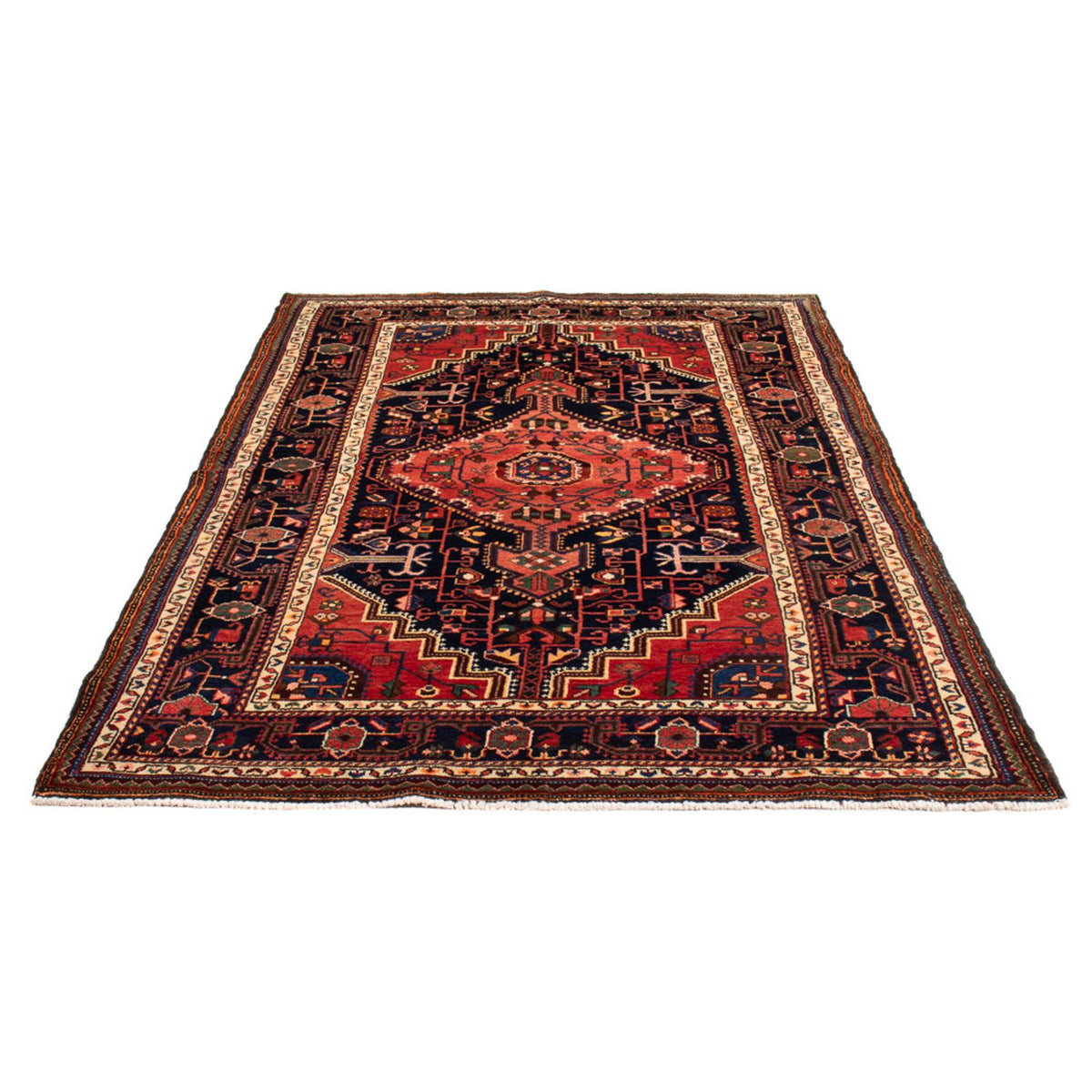 Perzisch Tapijt - Nomadisch - 215 x 137 cm - donkerblauw