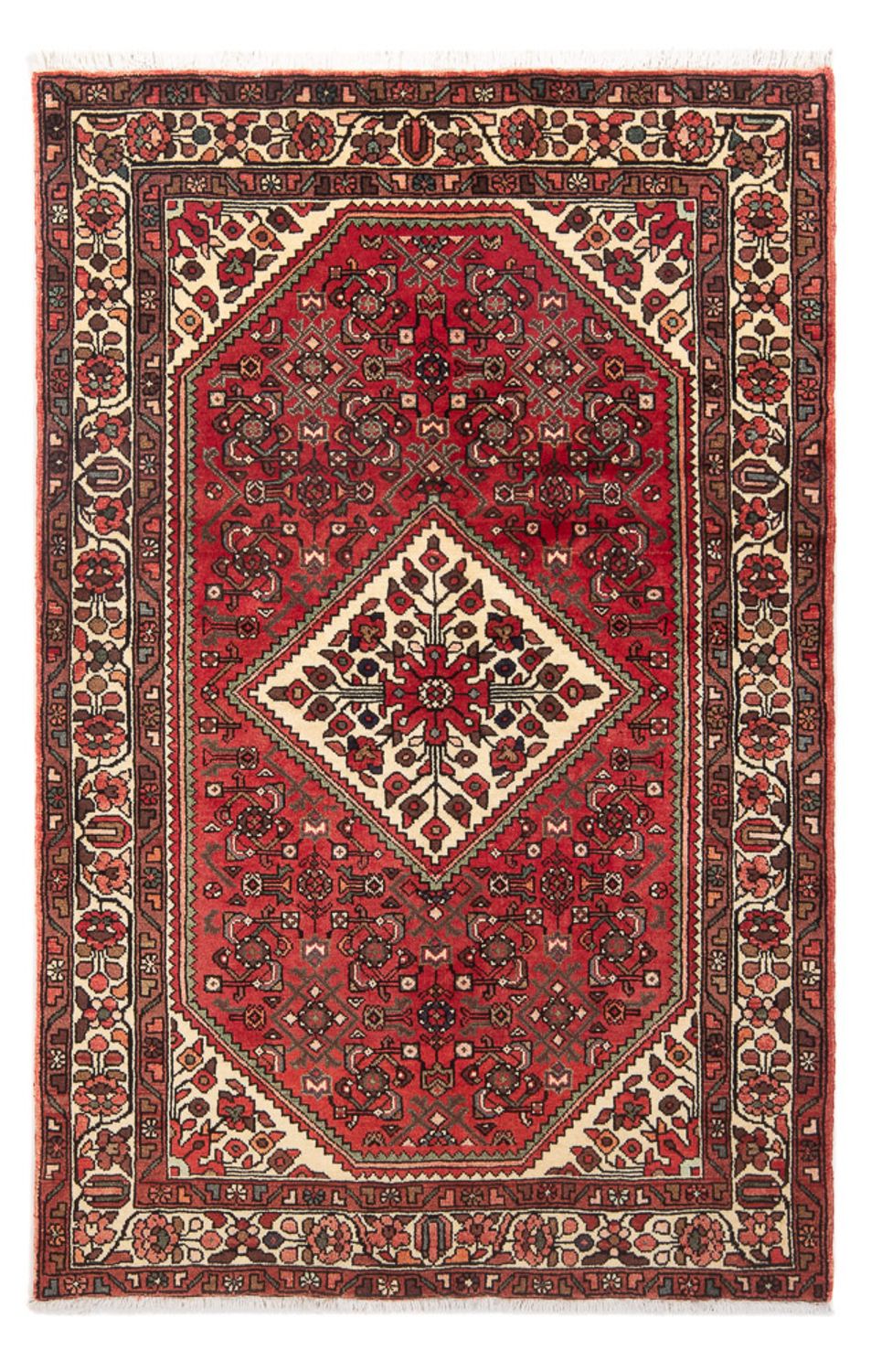 Perzisch Tapijt - Nomadisch - 198 x 136 cm - rood