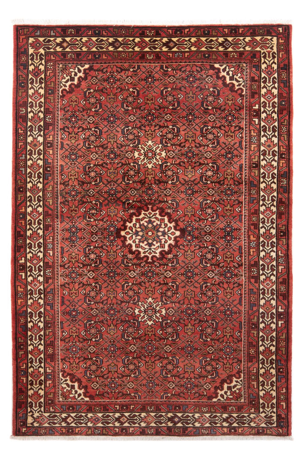 Perzisch Tapijt - Nomadisch - 218 x 147 cm - rood