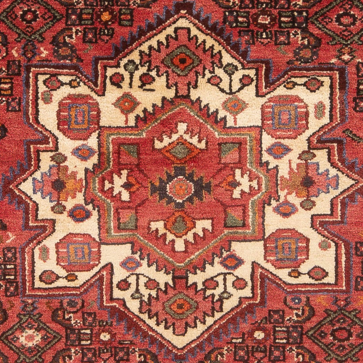 Perzisch Tapijt - Nomadisch - 220 x 155 cm - rood
