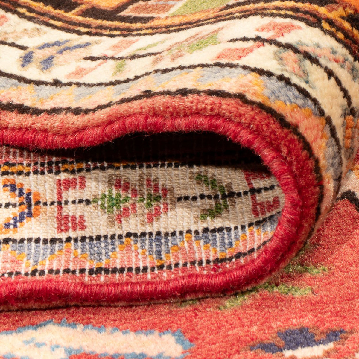 Perzisch Tapijt - Nomadisch - 223 x 140 cm - rood