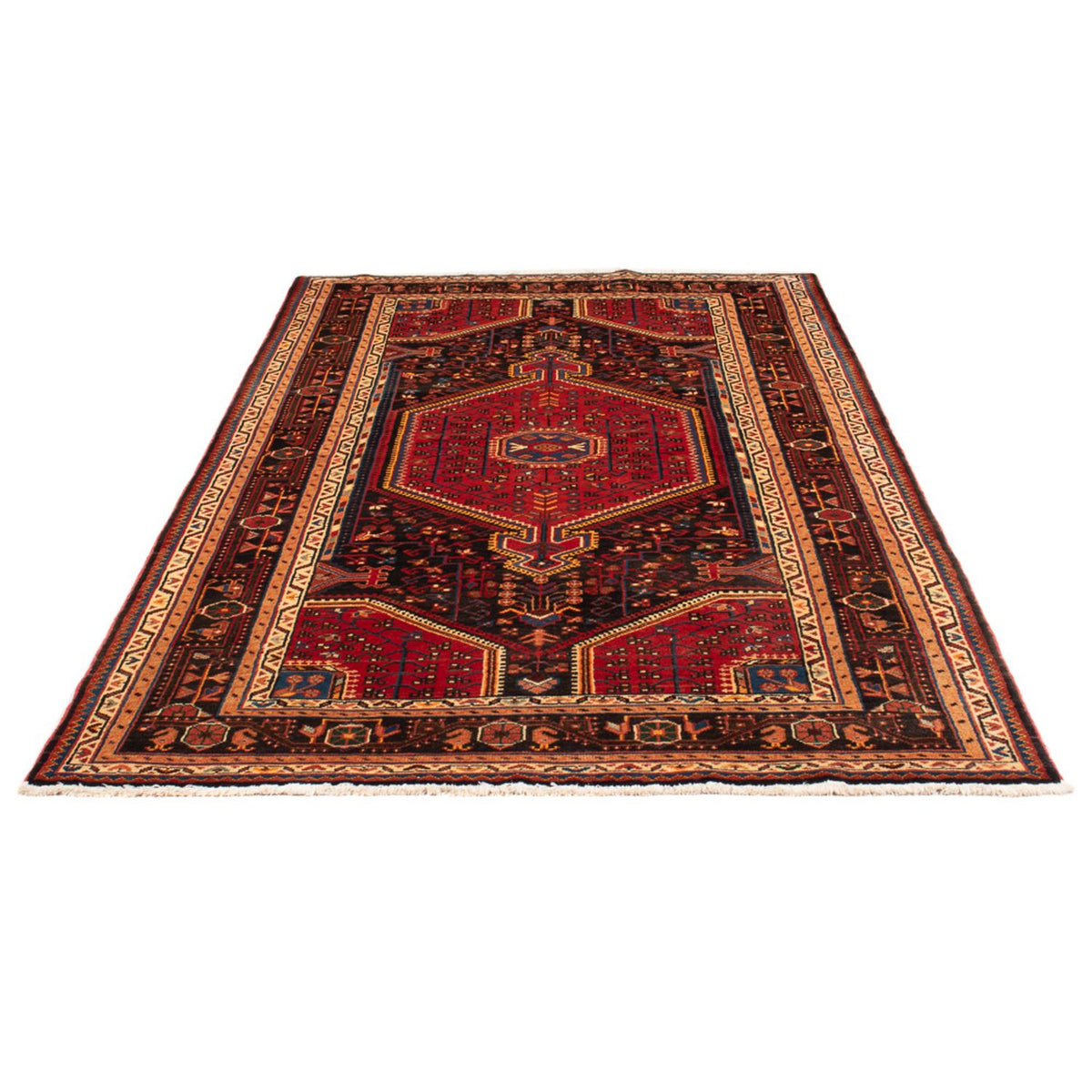 Perzisch Tapijt - Nomadisch - 236 x 137 cm - donkerblauw