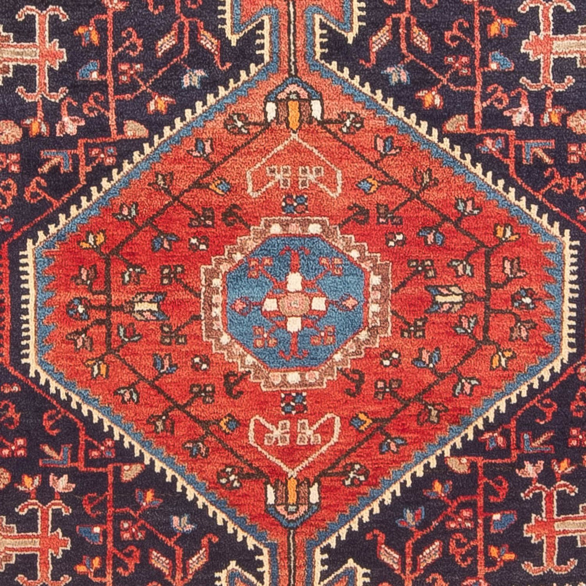 Perzisch Tapijt - Nomadisch - 225 x 138 cm - licht rood