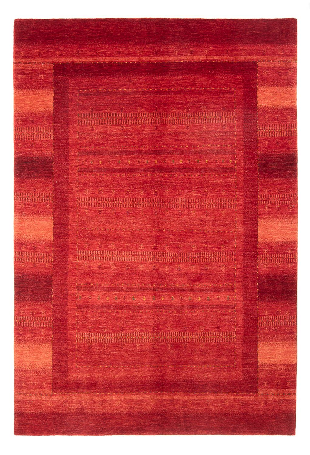 Gabbeh Tapijt - Loribaft Perzisch - 247 x 172 cm - rood