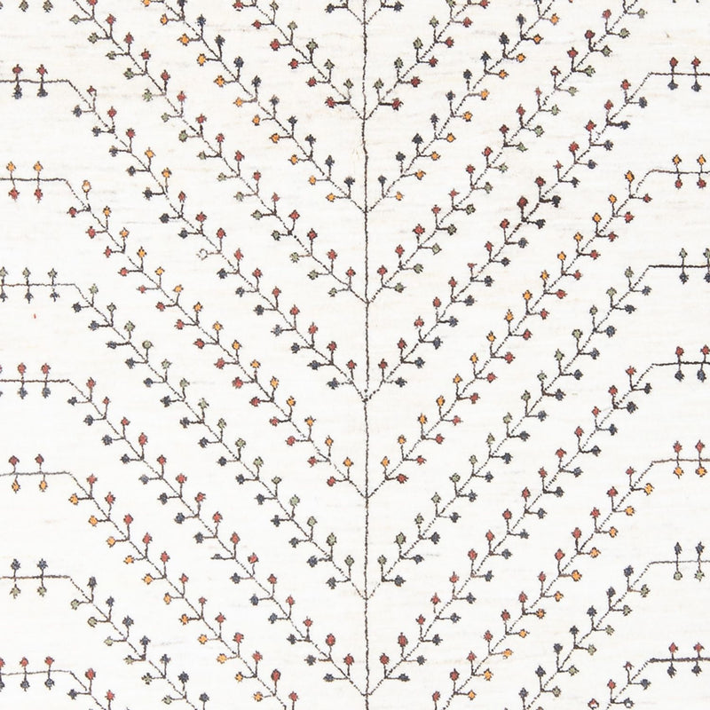 Gabbeh Tapijt - Loribaft Perzisch - 233 x 166 cm - wit  crème