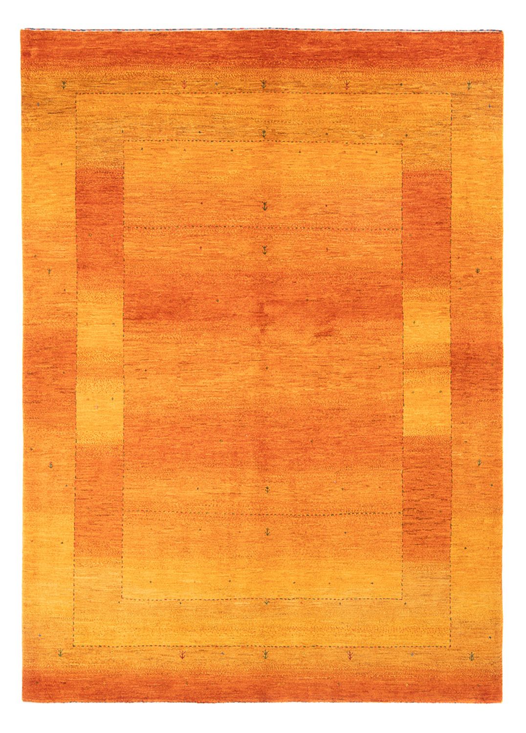 Gabbeh Tapijt - Loribaft Perzisch - 235 x 176 cm - oranje