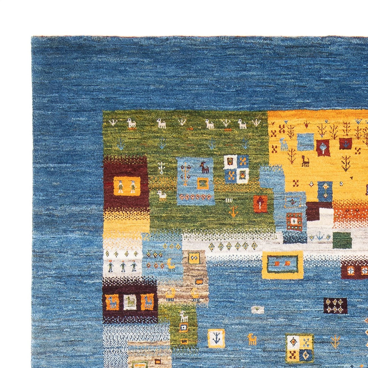 Gabbeh Tapijt - Loribaft Perzisch - 237 x 180 cm - veelkleurig