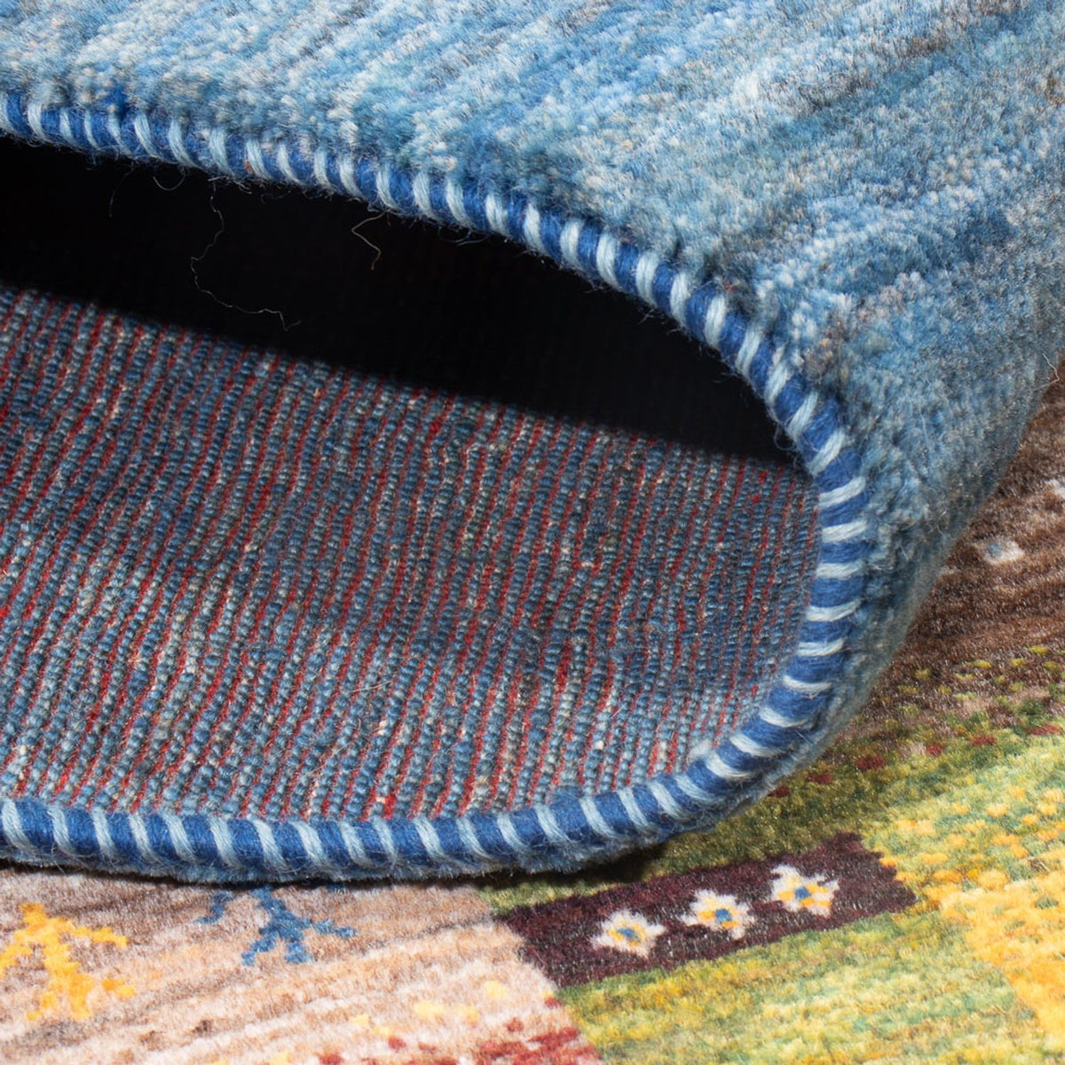 Gabbeh Tapijt - Loribaft Perzisch - 237 x 180 cm - veelkleurig