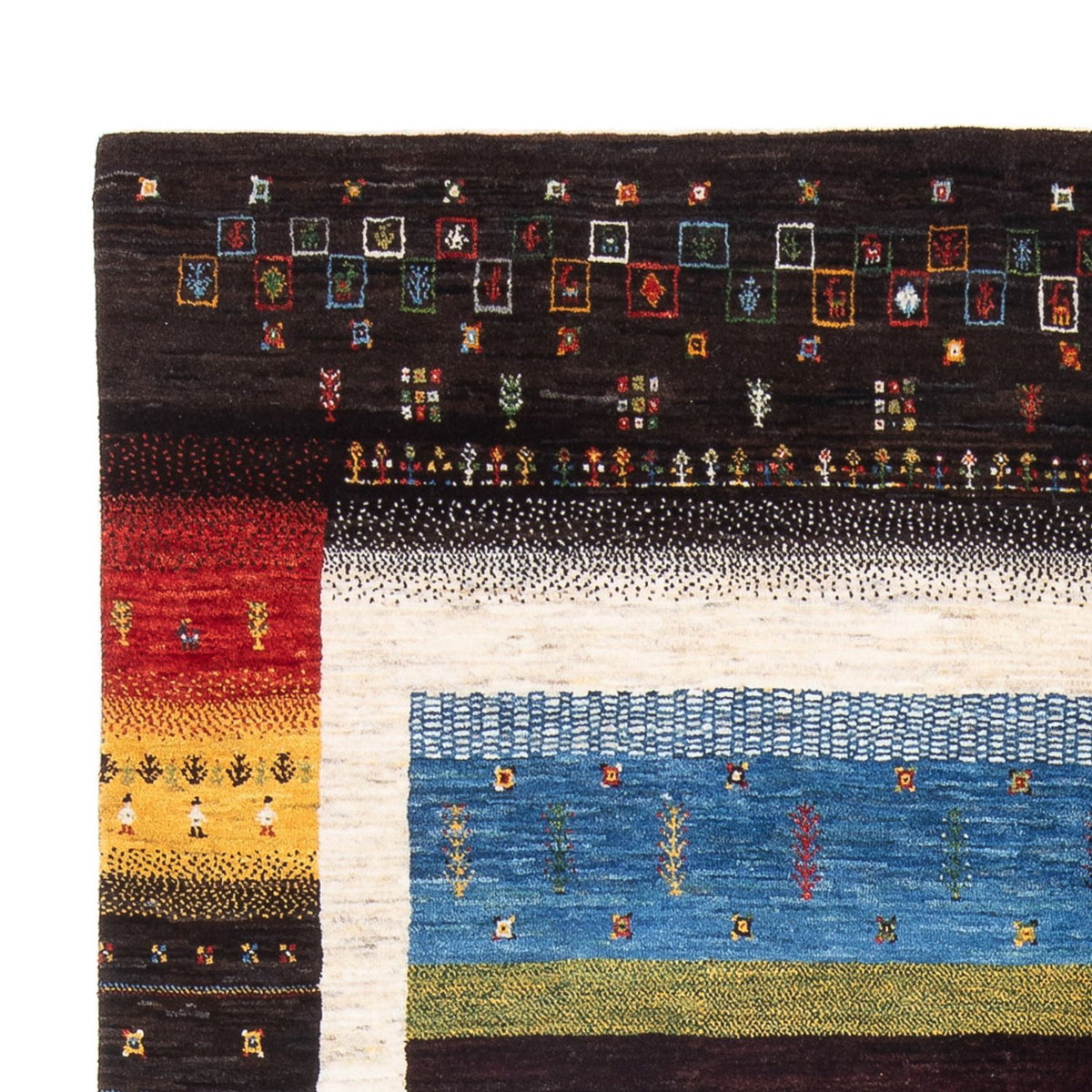 Gabbeh Tapijt - Loribaft Perzisch - 260 x 178 cm - veelkleurig