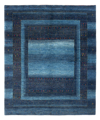 Gabbeh Tapijt - Loribaft Perzisch - 216 x 183 cm - donkerblauw
