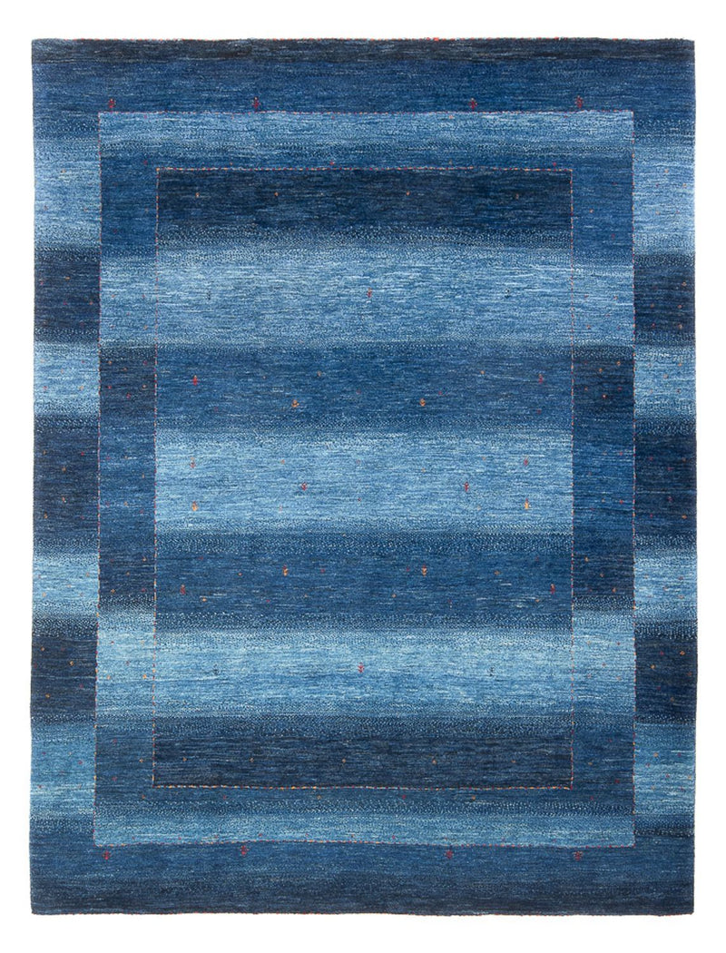 Gabbeh Tapijt - Loribaft Perzisch - 232 x 179 cm - zee blauw