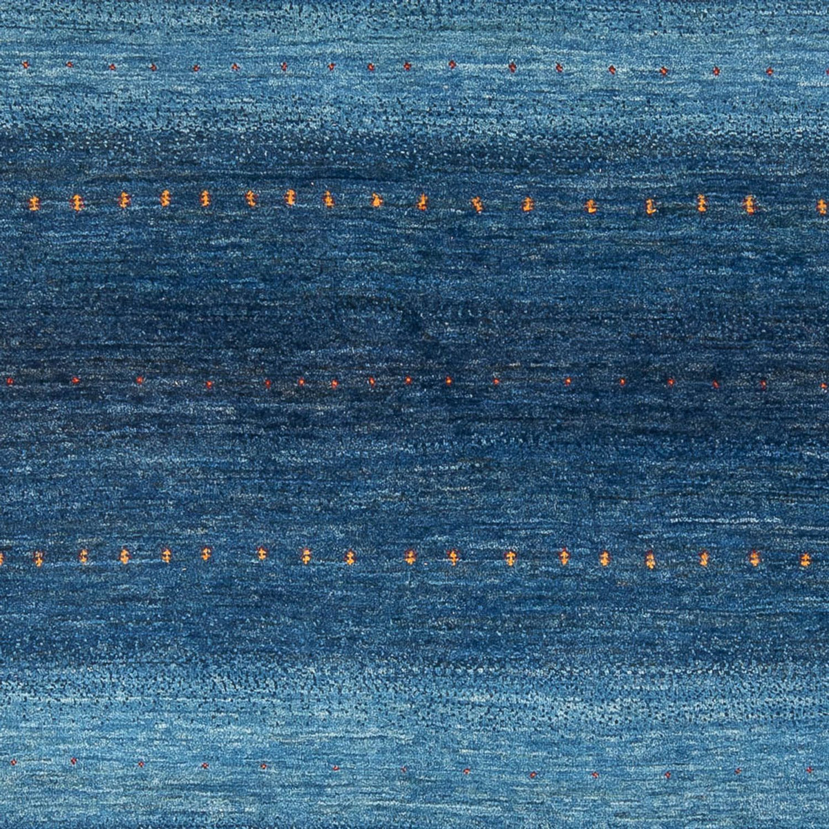 Gabbeh Tapijt - Loribaft Perzisch - 241 x 180 cm - zee blauw