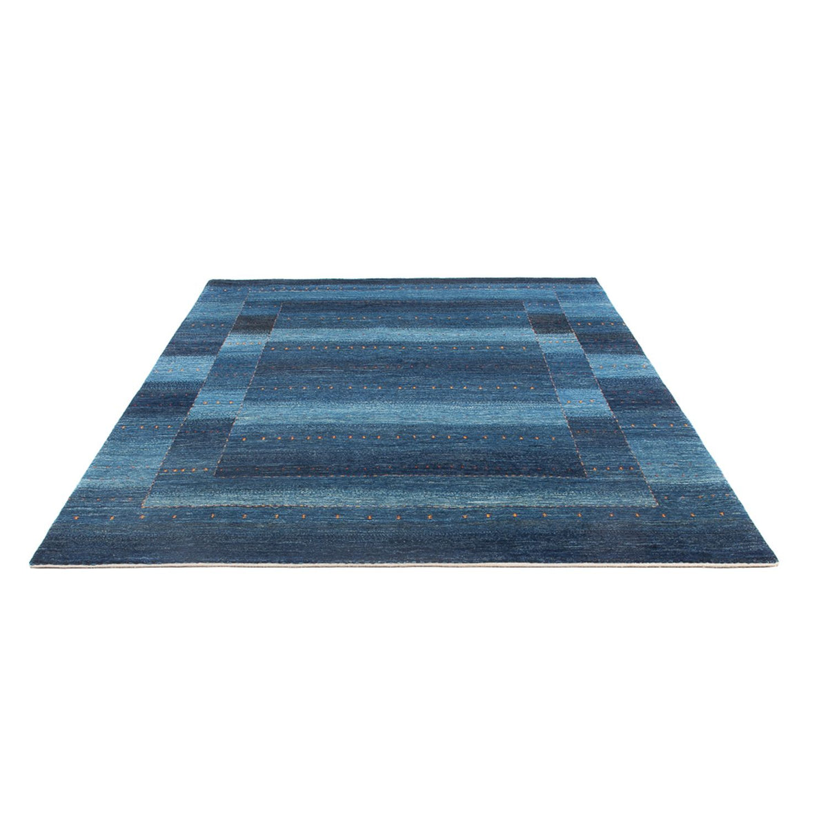 Gabbeh Tapijt - Loribaft Perzisch - 241 x 180 cm - zee blauw