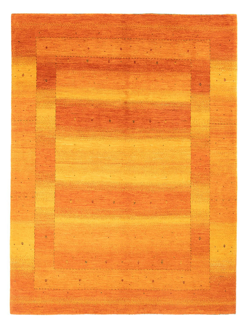 Gabbeh Tapijt - Loribaft Perzisch - 238 x 183 cm - goud