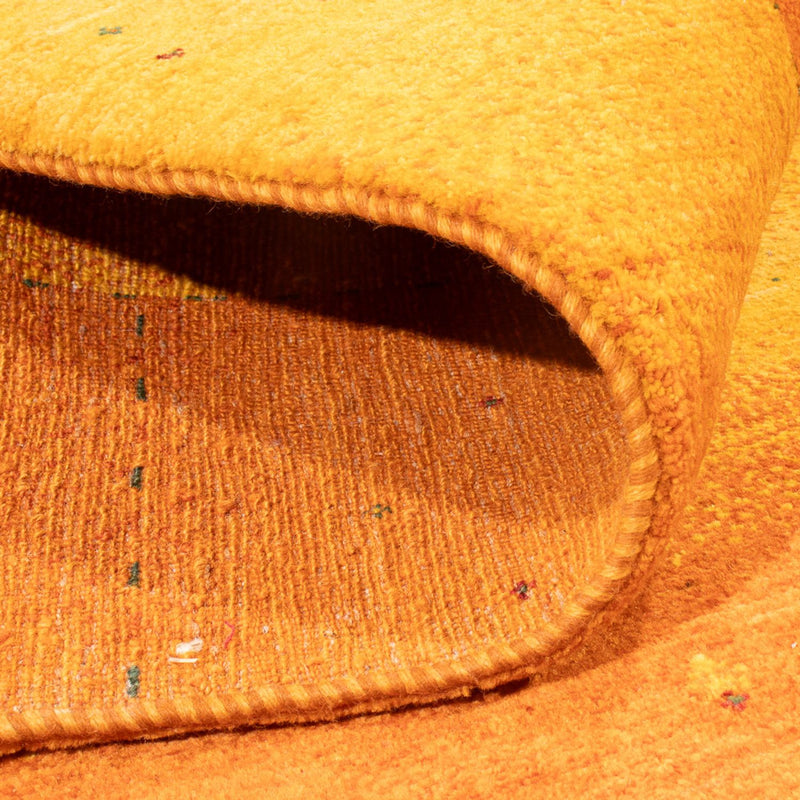 Gabbeh Tapijt - Loribaft Perzisch - 238 x 183 cm - goud