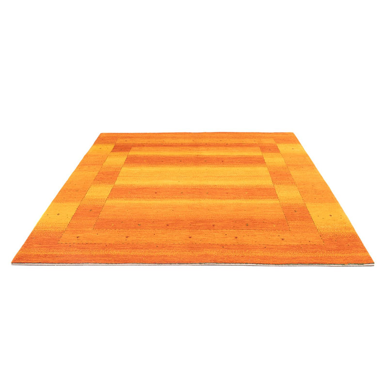 Gabbeh Tapijt - Loribaft Perzisch - 238 x 183 cm - goud