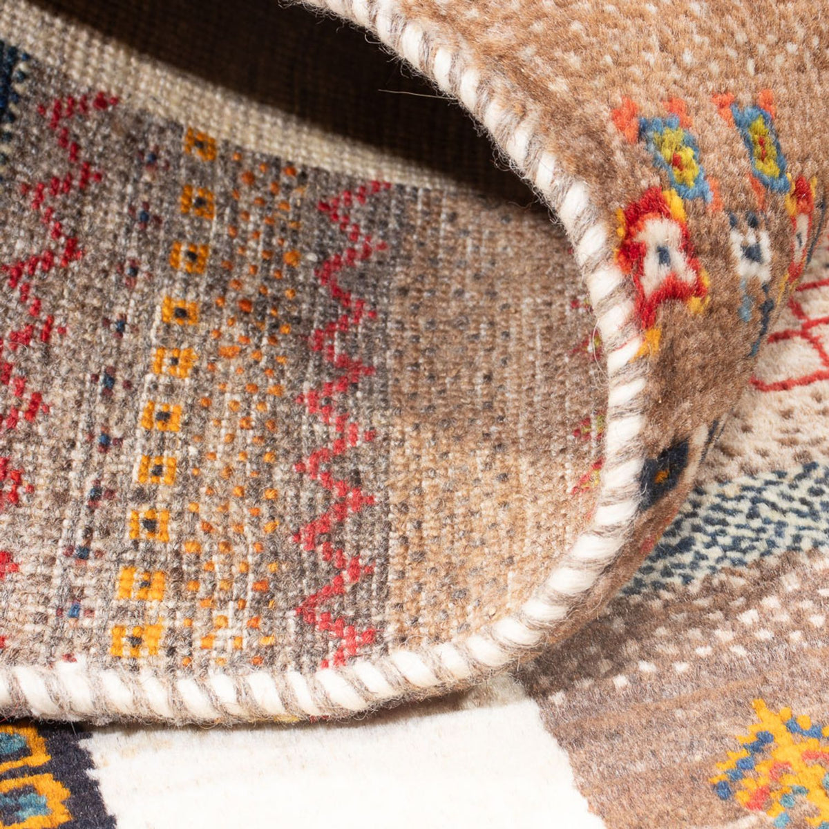 Gabbeh Tapijt - Loribaft Perzisch - 226 x 160 cm - veelkleurig